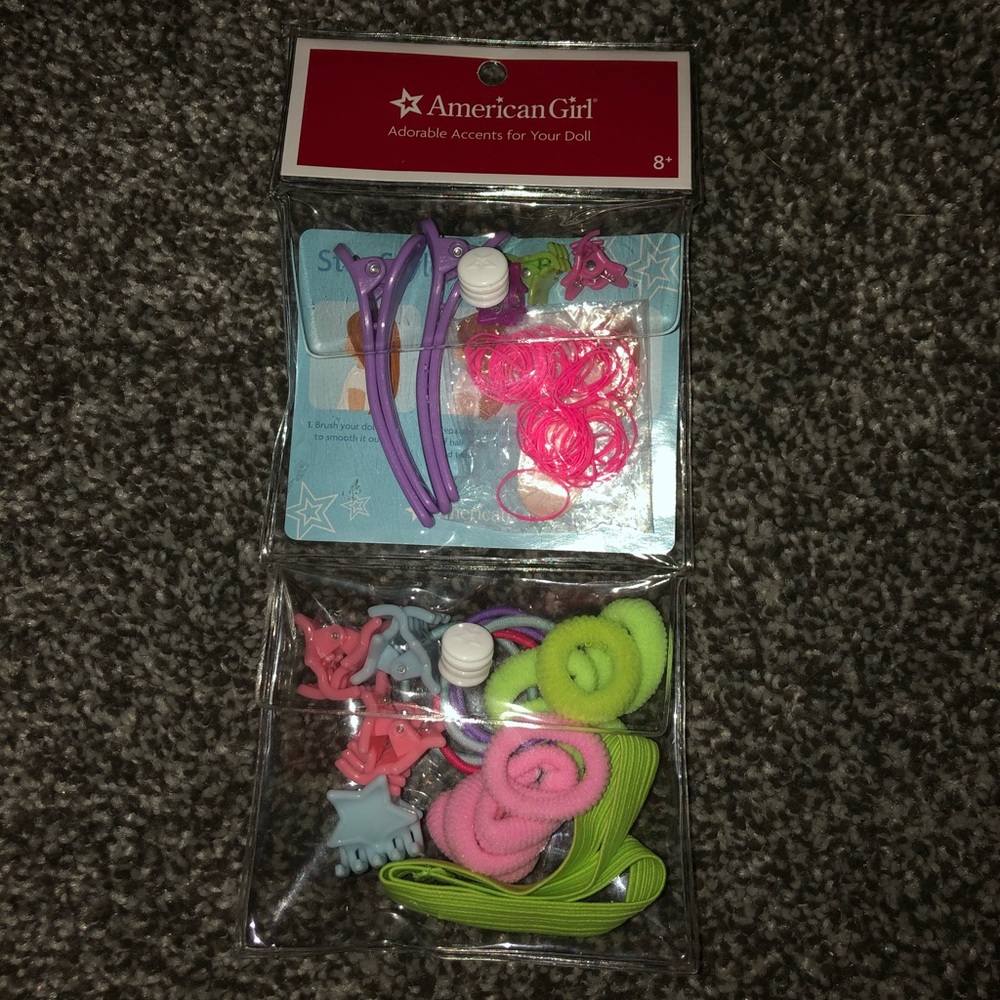 American Girl Doll Hair Accessories Set